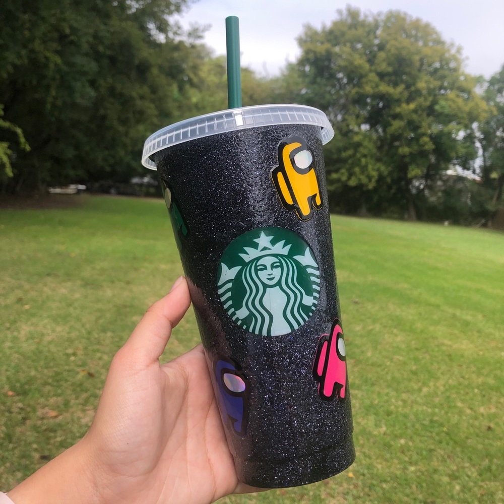 Among Us Inspired Starbucks Cup